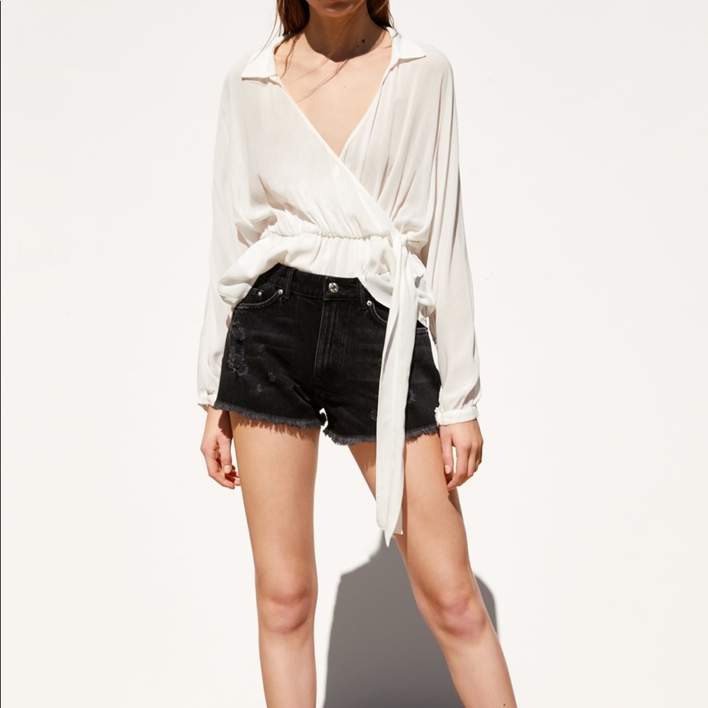 Zara casual top XS